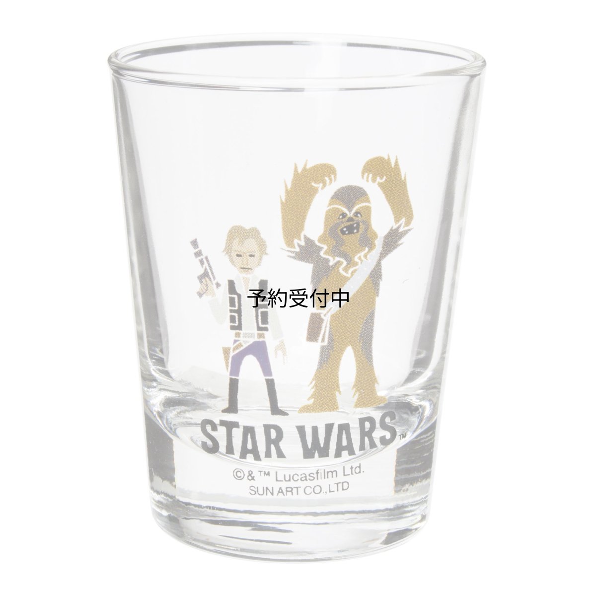 画像1: 「 スターウォーズ 」 ハン・ソロ＆チューバッカ ミニグラス ５０ｍｌ クリア ＳＡＮ２６３５?９ (1)