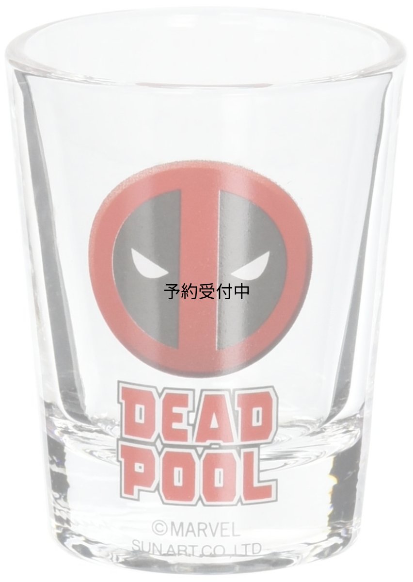 画像1: ＭＡＲＶＥＬ（マーベル） 「 デッドプール 」 ミニ グラスタンブラー ５０ｍｌ クリア ＳＡＮ２６４８?１ (1)