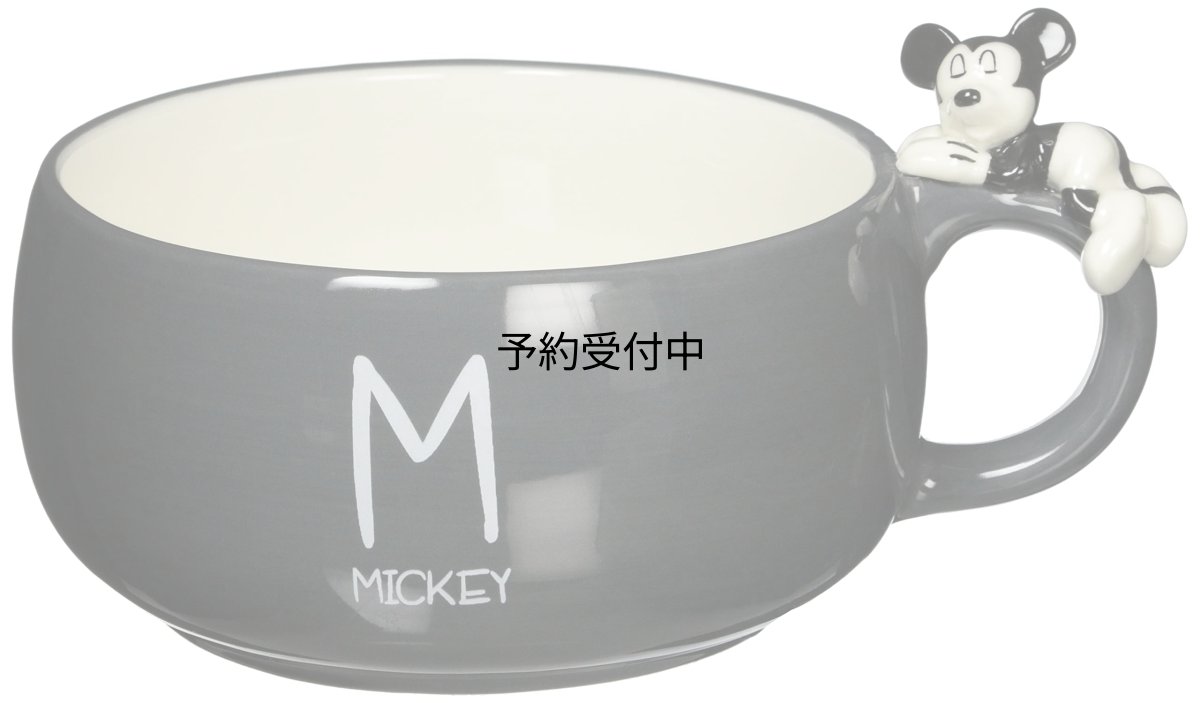 画像1: ディズニー おやすみ ミッキーマウス スープカップ ３９０ｍｌ ＳＡＮ２７３４ (1)