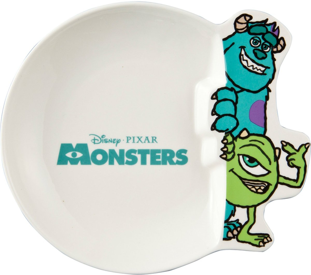 画像1: ディズニーピクサー 「 モンスターズ 」 マイク＆サリー カレー皿 ＳＡＮ２７９５ (1)