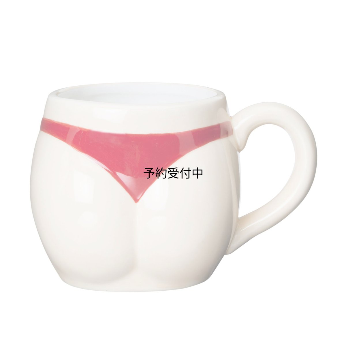 画像1: サンアート おもしろ食器 「 Ｔバック 」 マグカップ ２８０ｍｌ 赤 ＳＡＮ２６３４?３ (1)
