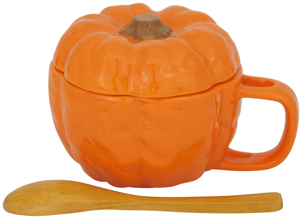 画像1: サンアート かわいい食器 「 野菜と果物シリーズ 」 かぼちゃ パンプキン スープカップ ２５０ｍｌ ｓａｎ２９６７ (1)