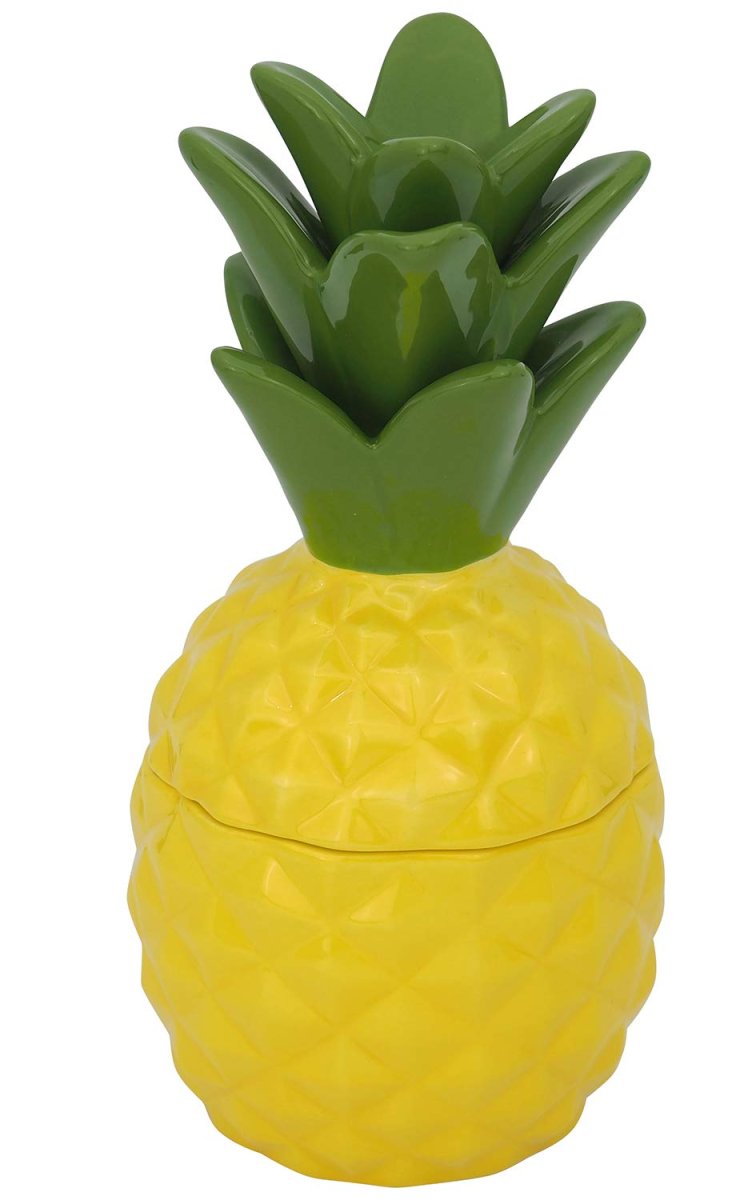 画像1: サンアート かわいい食器 「 野菜と果物シリーズ 」 パイナップル 保存容器・キャニスター ３８０ｍｌ ＳＡＮ２９４０ (1)