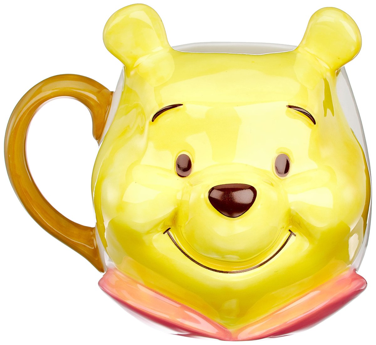 画像1: ディズニー 「 くまのプーさん 」 プーさん（フェイス） マグカップ １８０ｍｌ ホワイト ＳＡＮ２９４６ (1)