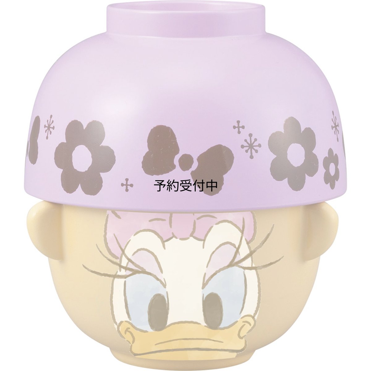画像1: ディズニー デイジーダック（クレヨンタッチ） 汁椀・茶碗 セット ミニ ＳＡＮ３００３?４ (1)