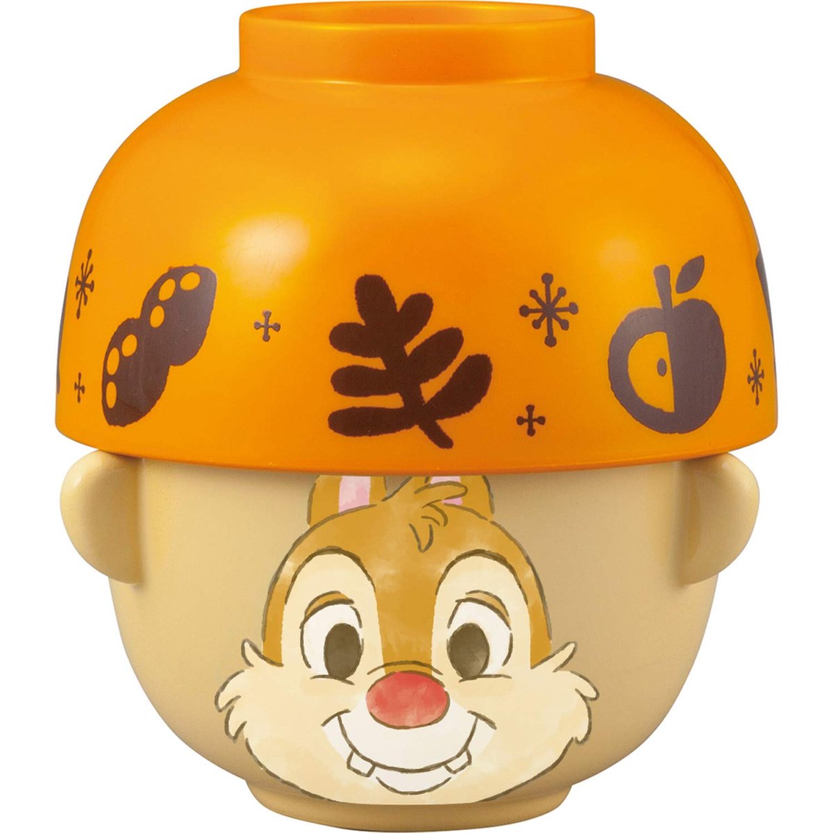 画像1: サンアート ディズニー 「 チップとデール 」 デール（クレヨンタッチ） 汁椀・茶碗 セット ミニ ＳＡＮ３００３?６ (1)
