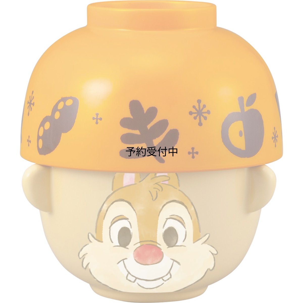 画像1: サンアート ディズニー 「 チップとデール 」 デール（クレヨンタッチ） 汁椀・茶碗 セット ミニ ＳＡＮ３００３?６ (1)