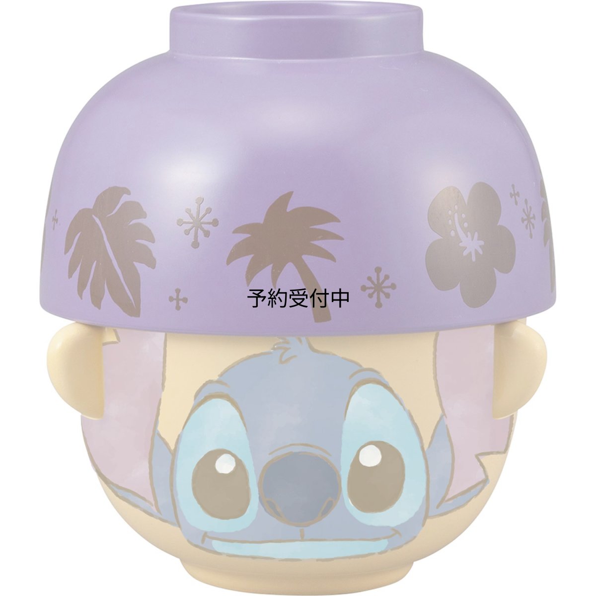 画像1: サンアート ディズニー 「 リロ＆スティッチ 」 スティッチ（クレヨンタッチ） 汁椀・茶碗 セット ミニ ＳＡＮ３００３?８ (1)