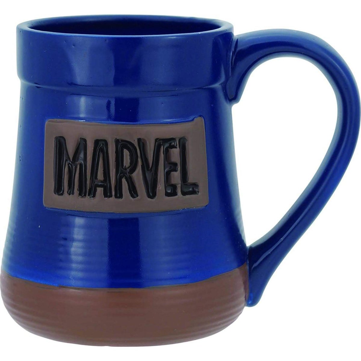 画像1: ＭＡＲＶＥＬ（マーベル） ロゴ マグカップ ブルー ＳＡＮ３０２７?１ (1)