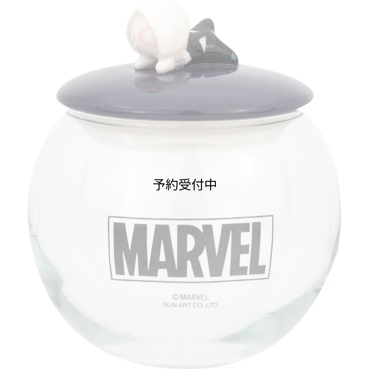 画像1: サンアート ＭＡＲＶＥＬ（マーベル） ＫＡＷＡＩＩ ガラス キャニスター グエン ＳＡＮ３０３８?５ １０ｃｍ (1)