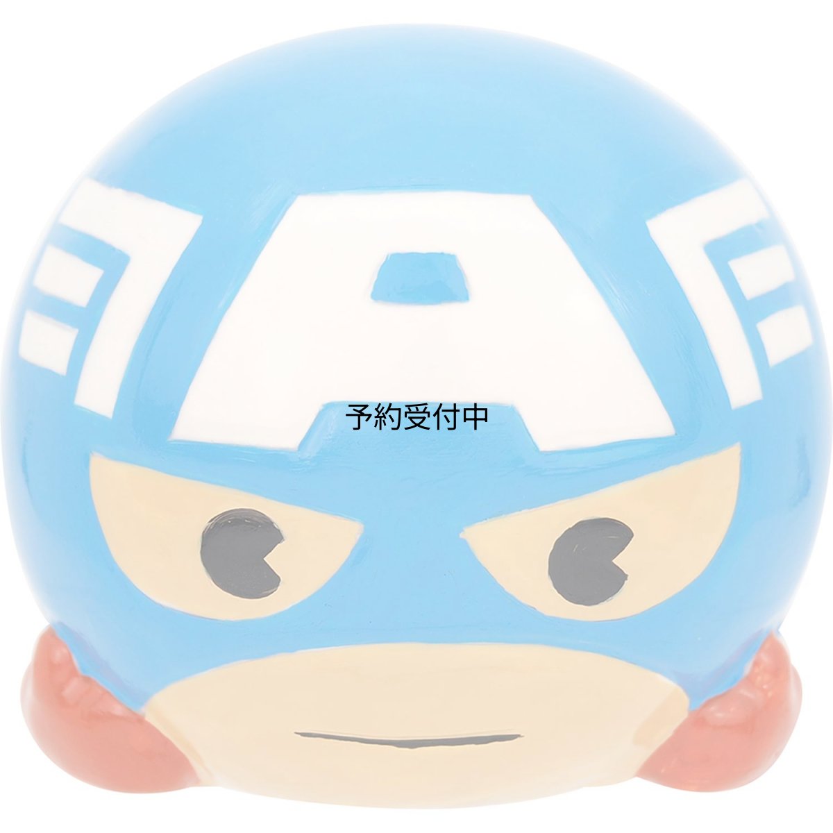 画像1: 株式会社サンアート 置物 「キャプテンアメリカ」 １１．５ｃｍ ｍａｒｖｅｌ（マーベル） ｋａｗａｉｉ 貯金箱 ｓａｎ３０４０?１ (1)