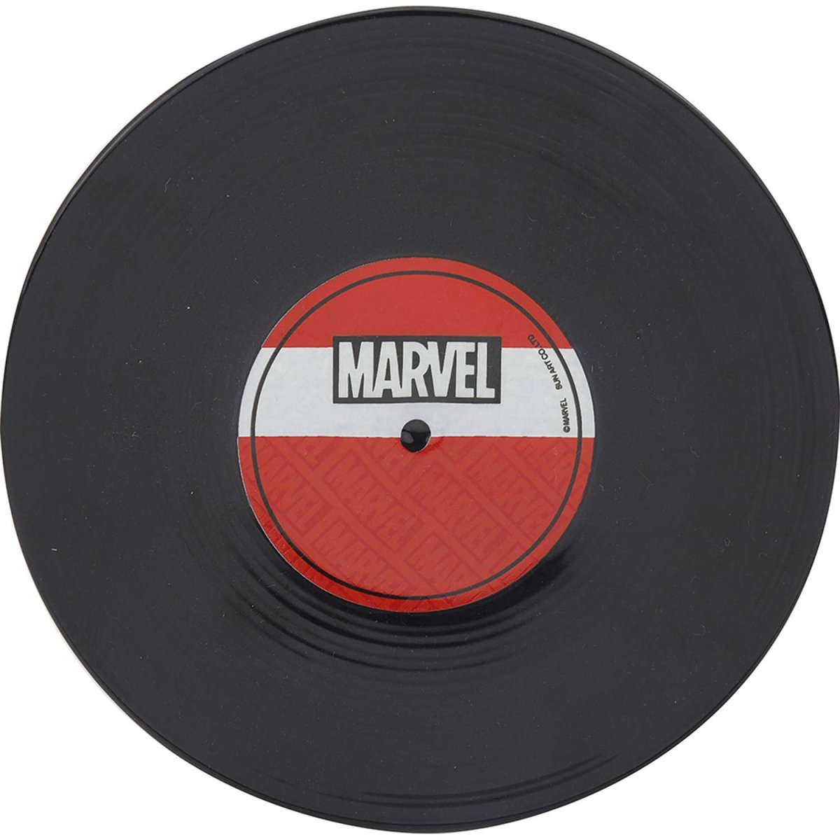 画像1: ＭＡＲＶＥＬ（マーベル） レコード盤型 プレート ロゴ ＭＡＲＶＥＬ ＳＡＮ３０５５?３ (1)