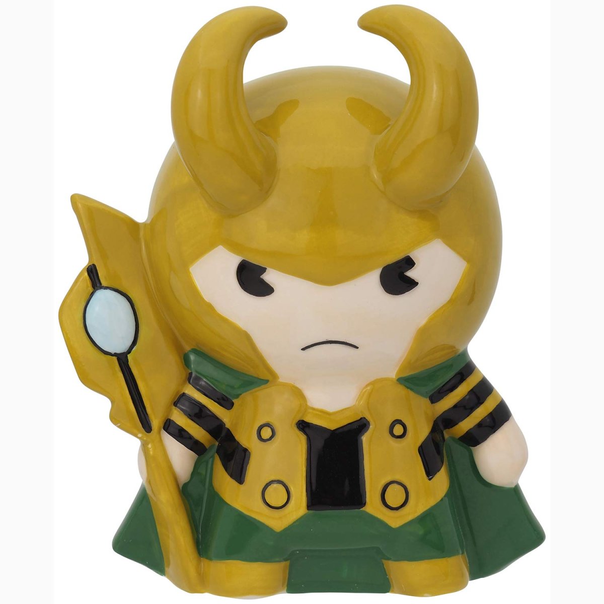 画像1: ＭＡＲＶＥＬ（マーベル） ＫＡＷＡＩＩ 貯金箱 大 ロキ ＳＡＮ３１１３ １１．５ｃｍ (1)