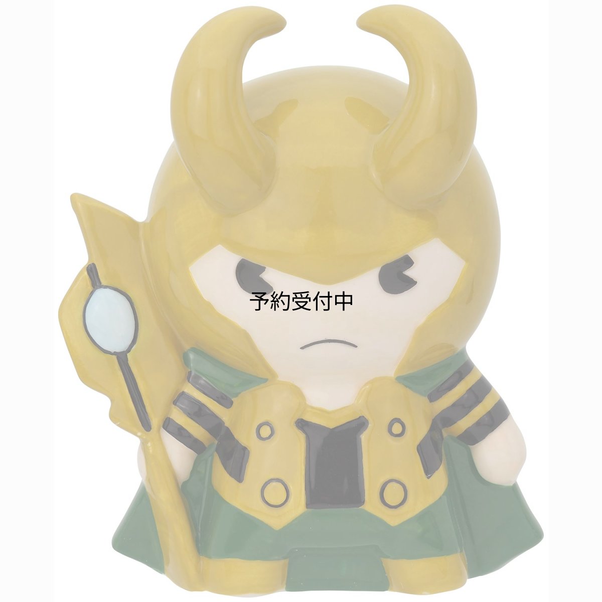 画像1: ＭＡＲＶＥＬ（マーベル） ＫＡＷＡＩＩ 貯金箱 大 ロキ ＳＡＮ３１１３ １１．５ｃｍ (1)