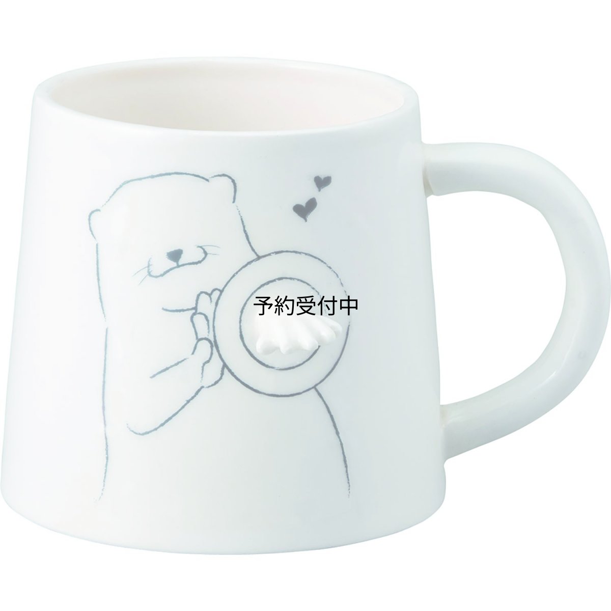 画像1: サンアート 立体動物 マグカップ カワウソ ＳＡＮ３１５５?４ ３５０ｍｌ (1)