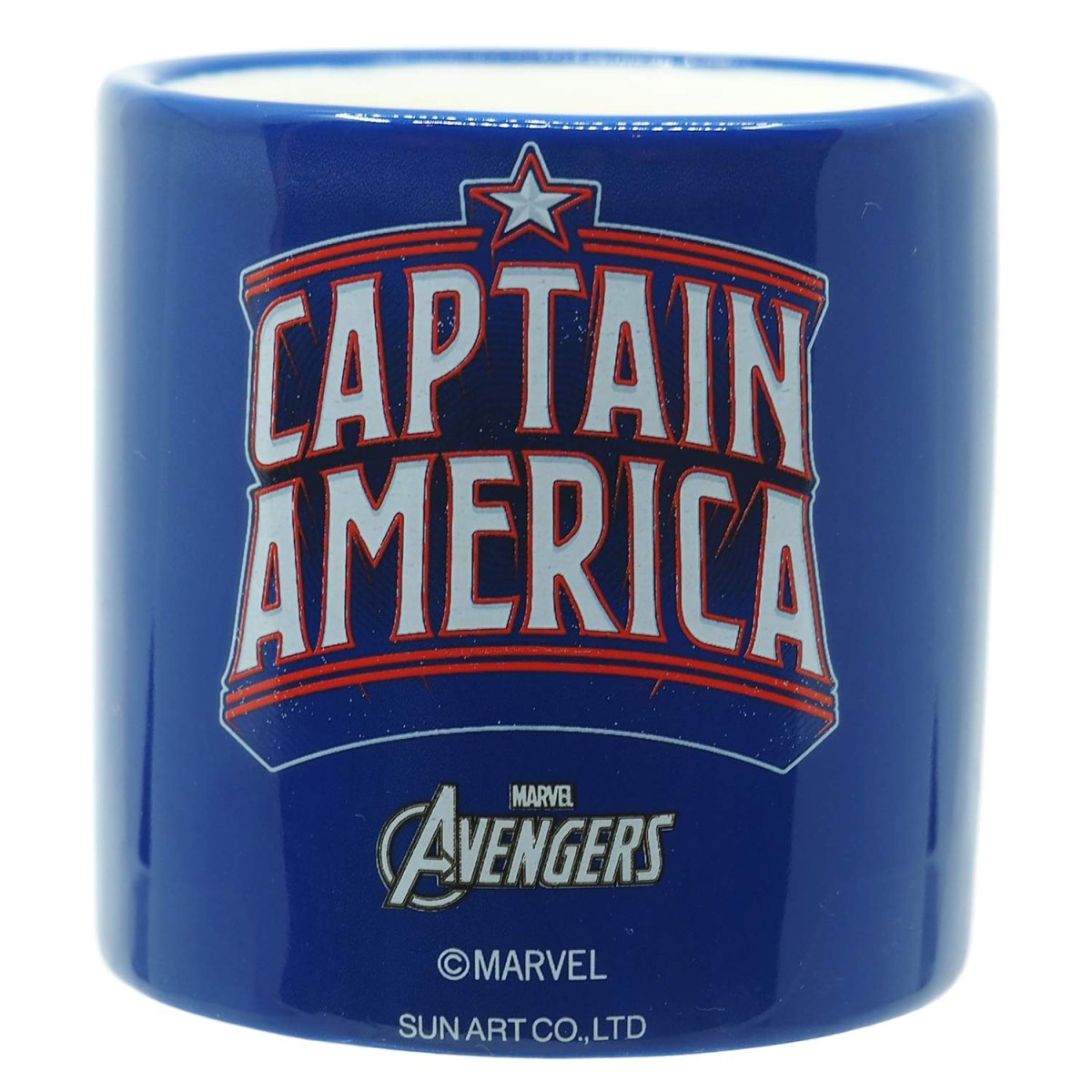 画像1: サンアート ｍａｒｖｅｌ（マーベル） 「キャプテン・アメリカ」 ３ｄ アイコン マグカップ ２００ｍｌ ｓａｎ３２２７?１ (1)