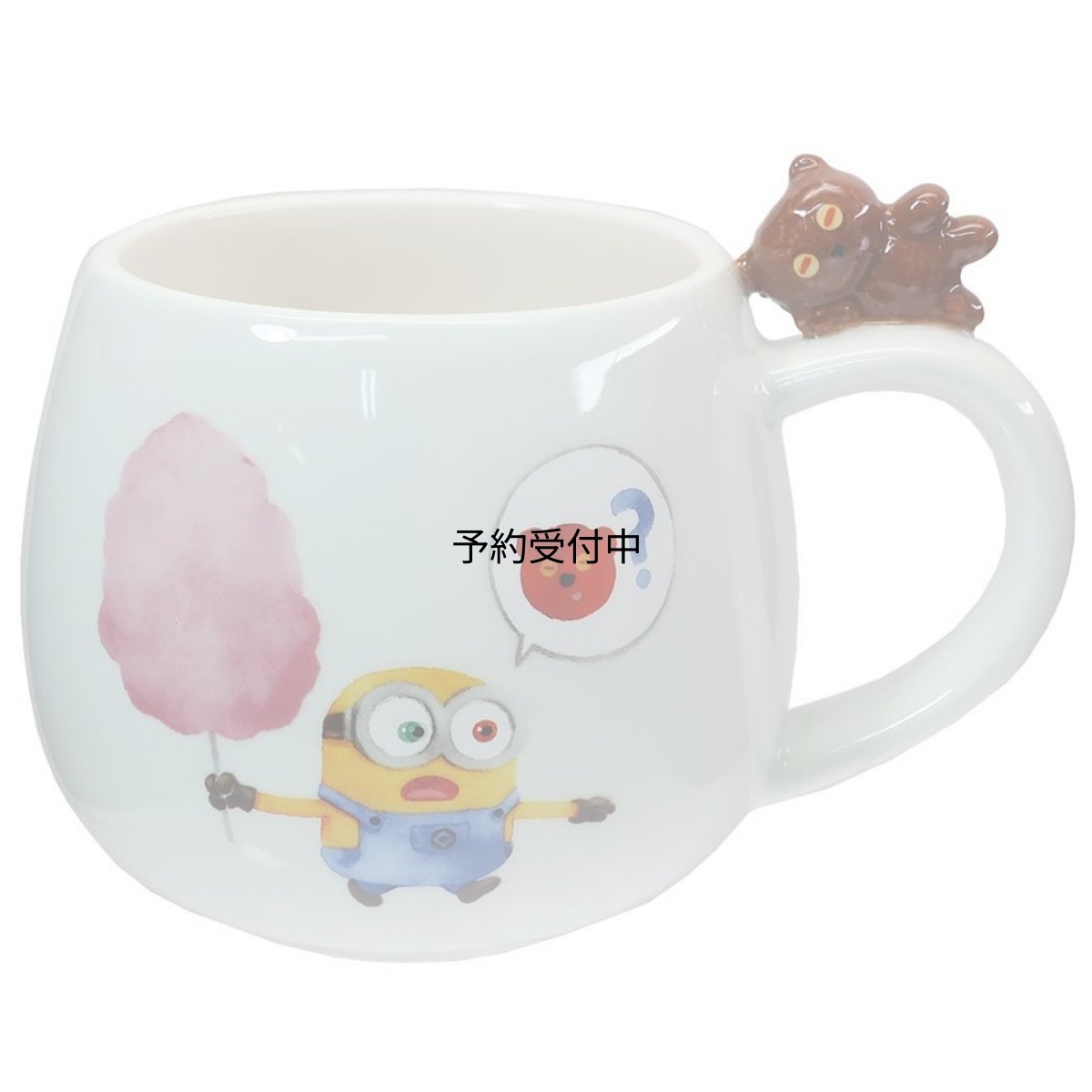 画像1: 「 ミニオンズ 」 フィギュア付き マグカップ ３００ｍｌ ティム ミニオンズ グッズ 映画 食器 プレゼント ＳＡＮ３３３５?３ (1)