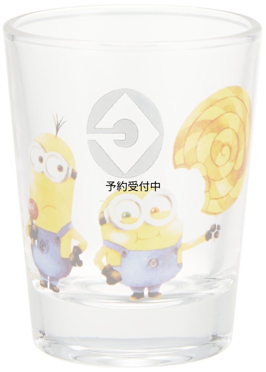 画像1: サンアート 「 ミニオンズ 」 ミニグラス コップ タンブラー ５０ｍ キャンディ ミニオンズ グッズ 映画 食器 プレゼント 日本製 ＳＡＮ３３５２?１ (1)
