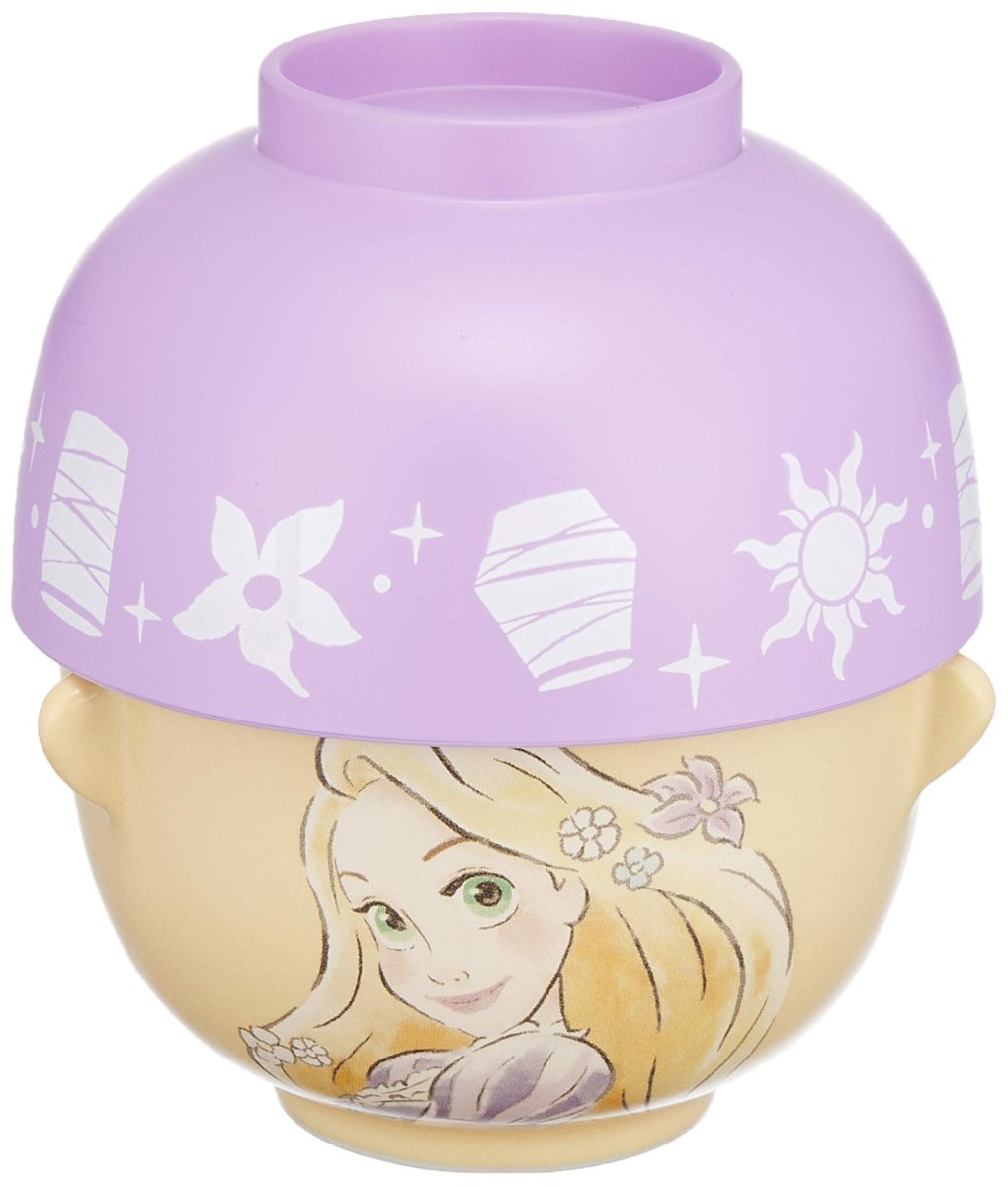 画像1: サンアート ディズニー 「塔の上のラプンツェル」 汁椀・お茶碗 セット ミニ ２００ｍｌ クレヨンタッチ ＳＡＮ３２８９?８ 日本製 (1)