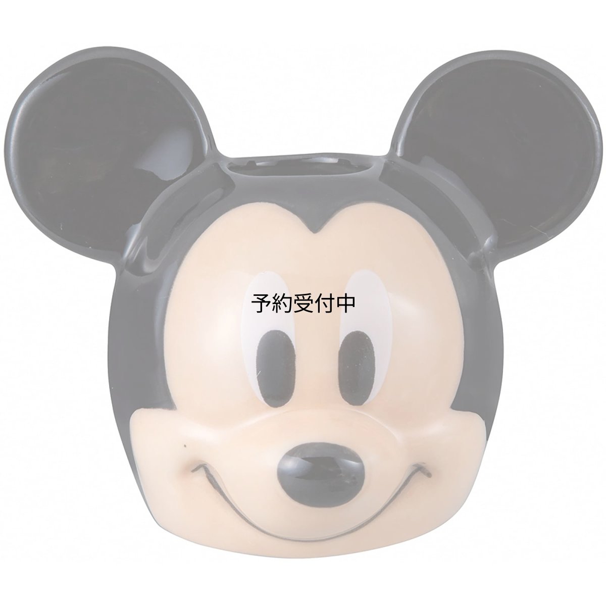 画像1: サンアート ディズニー ミッキーマウス 歯ブラシ スタンド ＳＡＮ３４０９?１ ブラック ７ｃｍ (1)
