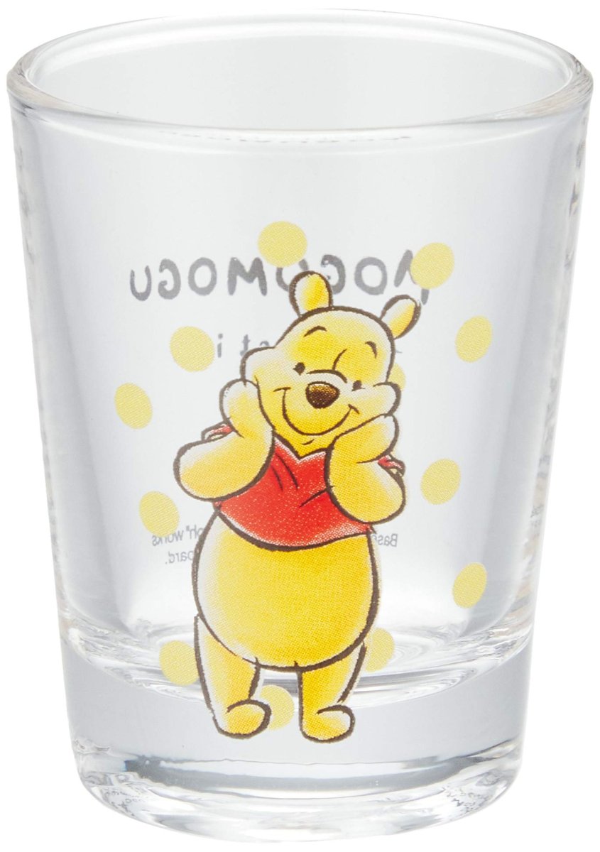 画像1: サンアート ディズニー 「くまのプーさん」 ミニグラス ＭＯＧＵＭＯＧＵ プーさん ＳＡＮ３４１０?５ (1)