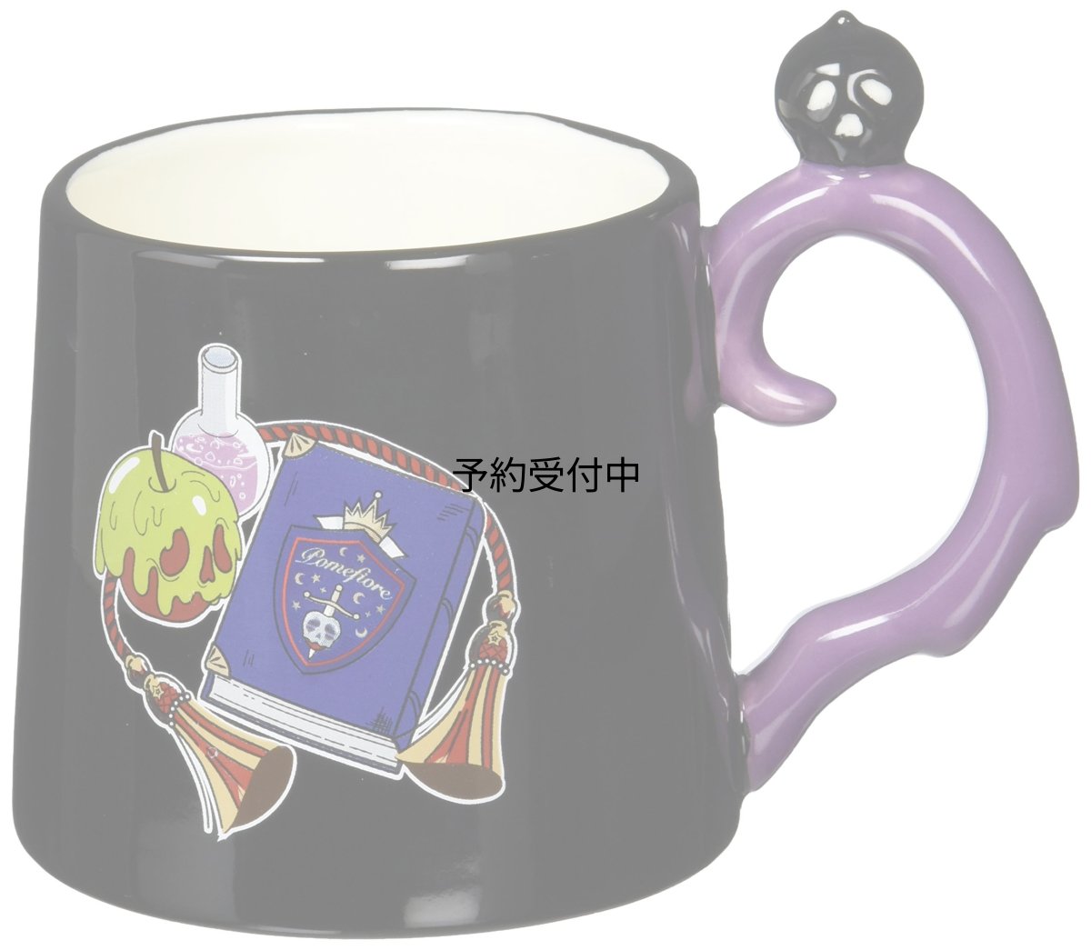 画像1: サンアート ディズニー 「 ツイステッドワンダーランド 」 ポムフィオーレ寮 ハンドル マグカップ 大 ３００ｍｌ ＳＡＮ３４２６?５ (1)