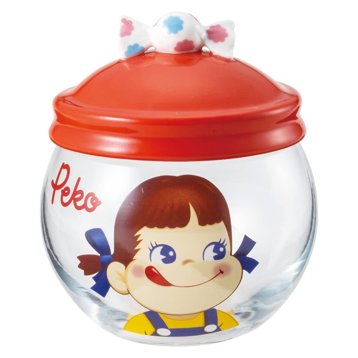 画像1: 不二家 ペコちゃん Ｐｅｋｏ キャンディポット ３２０ｍｌ ＳＡＮ３５５７ (1)