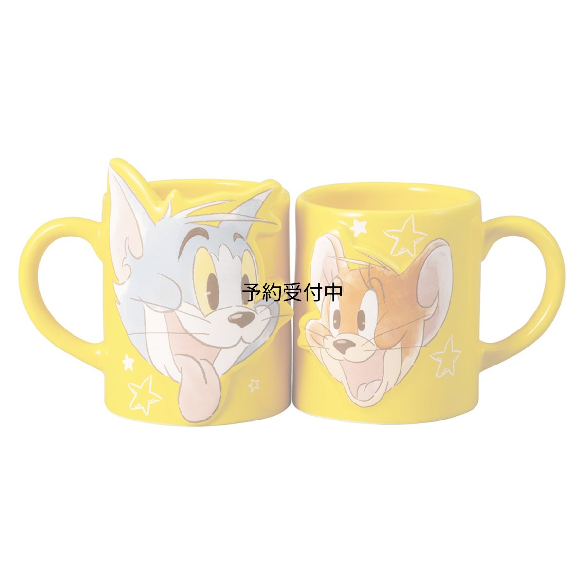画像1: サンアート 「 トムとジェリー 」 ペア マグカップ ３００ｍｌ ＳＡＮ３５７８ (1)