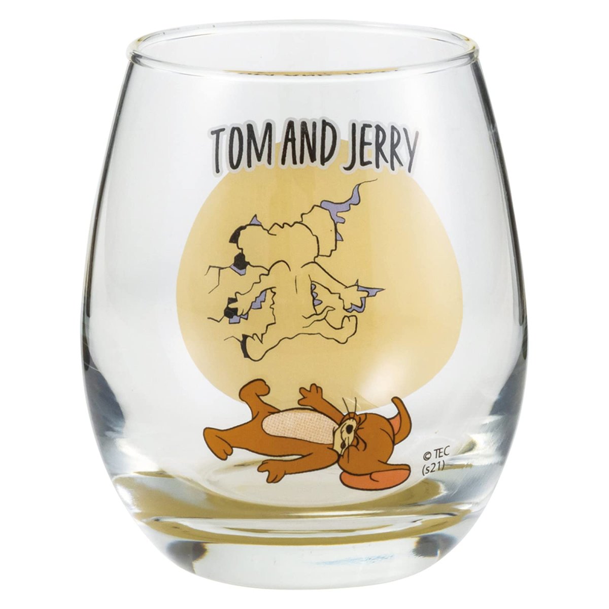 画像1: 「 トムとジェリー 」 ３Ｄ グラス ３３０ｍｌ 壁 日本製 ＳＡＮ３５８１?３ (1)