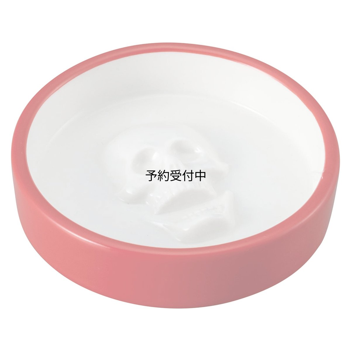 画像1: おもしろ食器 皿 骸骨 醤油皿 約９ｃｍ ＳＡＮ３６０６ (1)