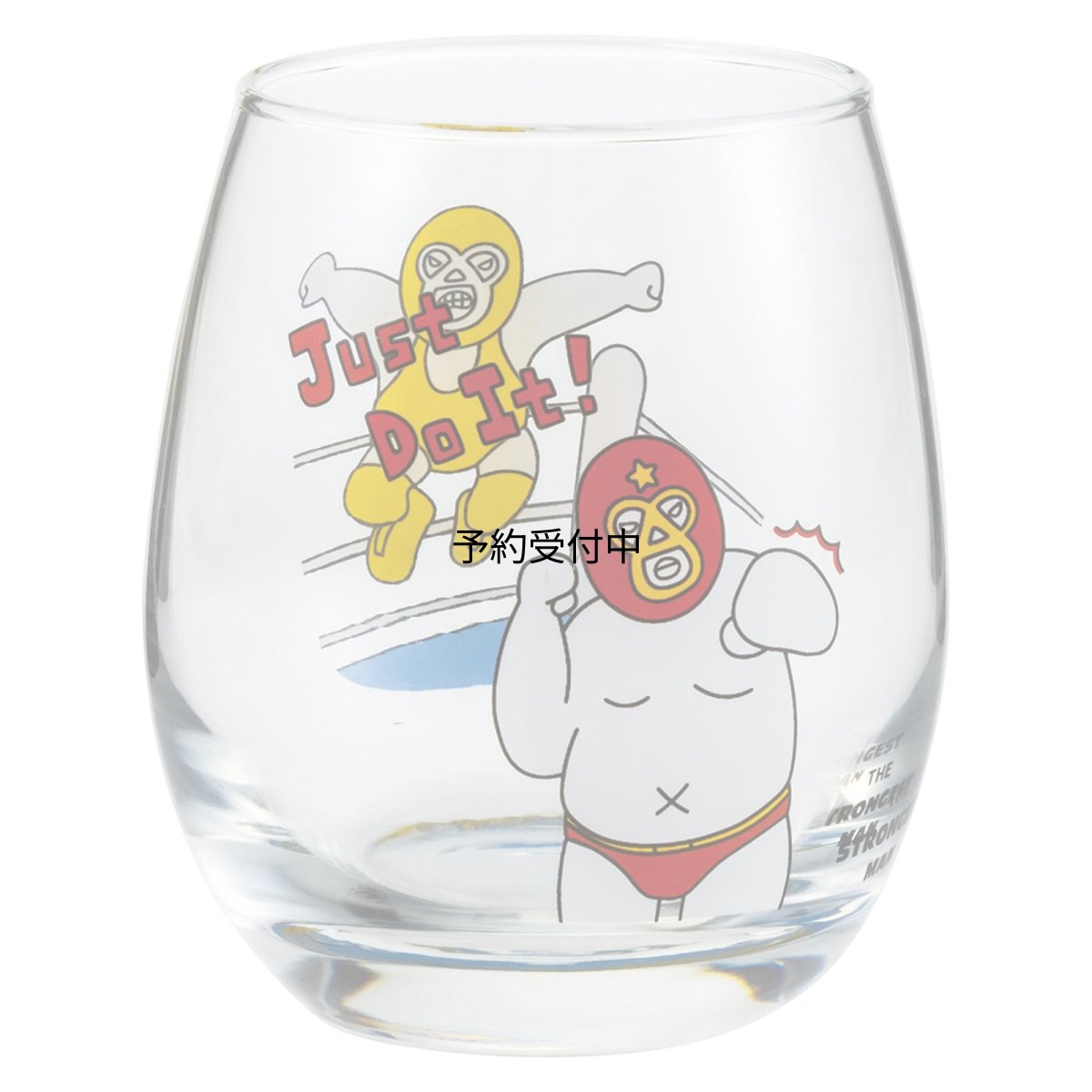 画像1: サンアート おもしろ食器 ＳＴＲＯＮＧＥＳＴ マスクマン ３Ｄグラス ＪＵＳＴ ＤＯ ＩＴ ＳＡＮ３６１１ 透明 (1)
