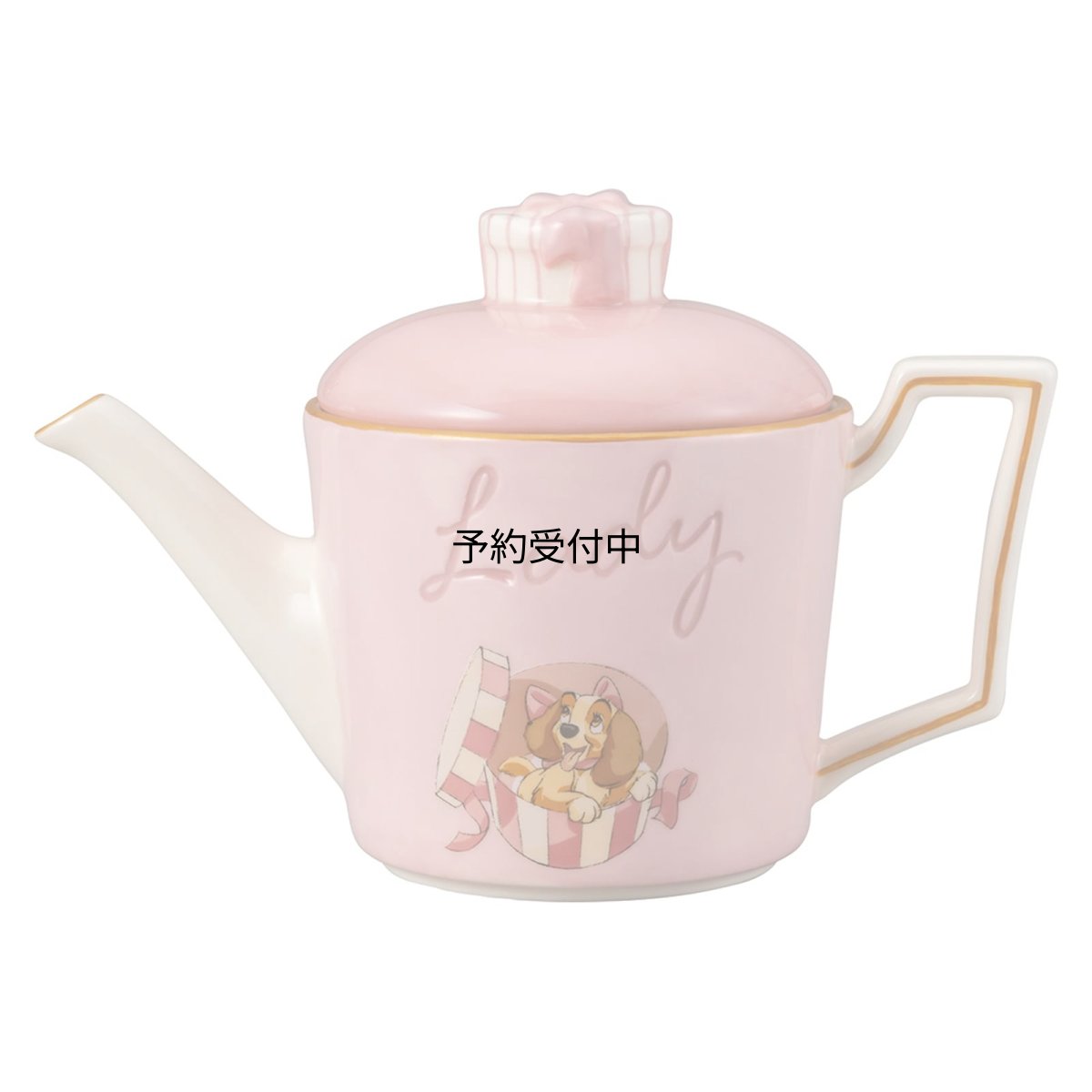 画像1: サンアート ディズニー 「 わんわん物語 」 レディ ティー ポット 約５２０ｍｌ ＳＡＮ３６１８ (1)