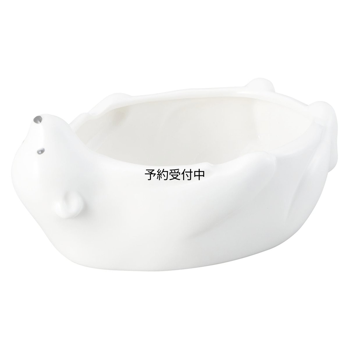 画像1: サンアート かわいい食器「 北極 」 しろくま アニマル ボウル そうめん 鉢 器 Ｓ 約６８０ｍｌ しろくま ＳＡＮ３６４３ ホワイト (1)