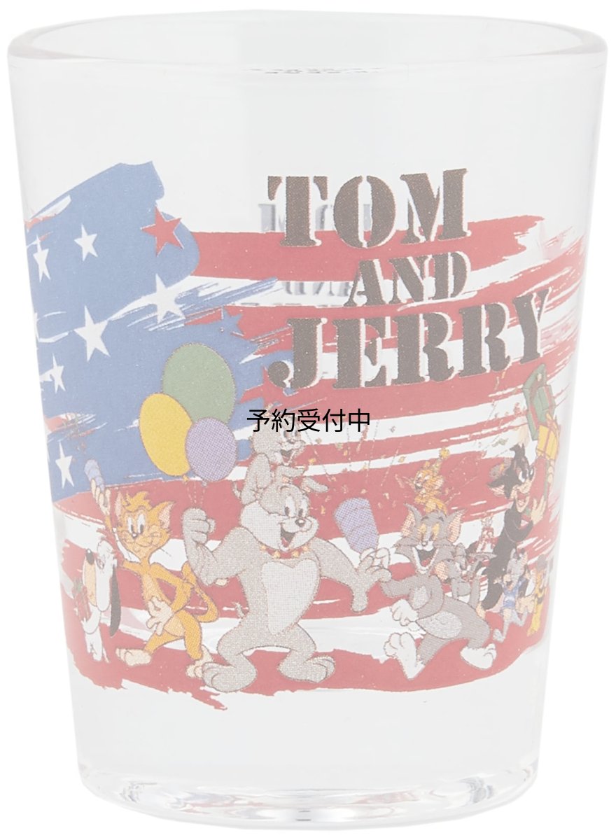 画像1: サンアート 「 トムとジェリー 」 オールスター ミニグラス ５０ｍｌ日本製 ＳＡＮ３６５３?１ (1)