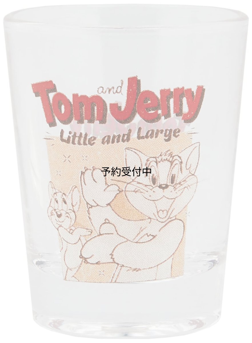 画像1: サンアート 「 トムとジェリー 」 ミニグラス ５０ｍｌ Ｌｉｔｔｌｅ ａｎｄ Ｌａｒｇｅ 日本製 ＳＡＮ３６５３?２ (1)