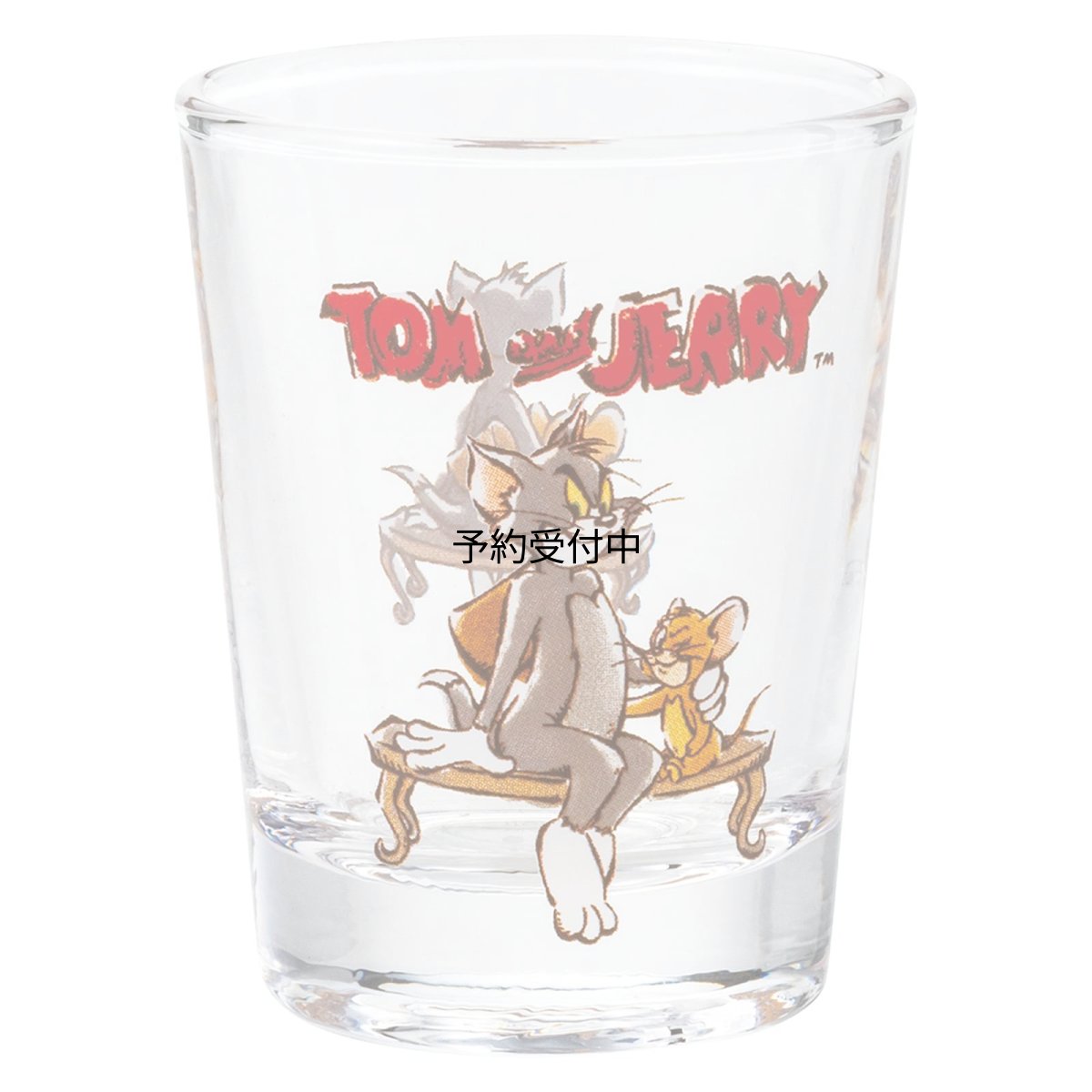 画像1: サンアート 「 トムとジェリー 」 ミニグラス ５０ｍｌ ベンチ 日本製 ＳＡＮ３６５３?７ (1)