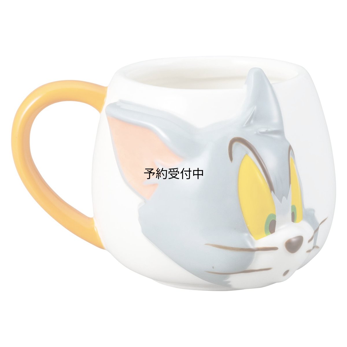 画像1: サンアート「 トムとジェリー 」 トム フェイス マグカップ ３５０ｍ ＳＡＮ３６５５ (1)