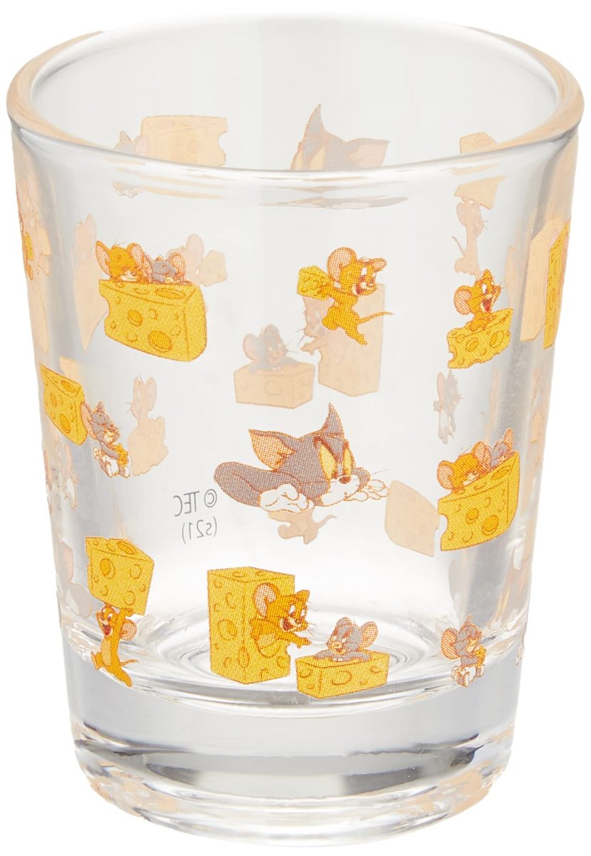 画像1: サンアート 「 トムとジェリー 」 ミニグラス ５０ｍｌ チラシ柄 日本製 ＳＡＮ３６５３?９ (1)