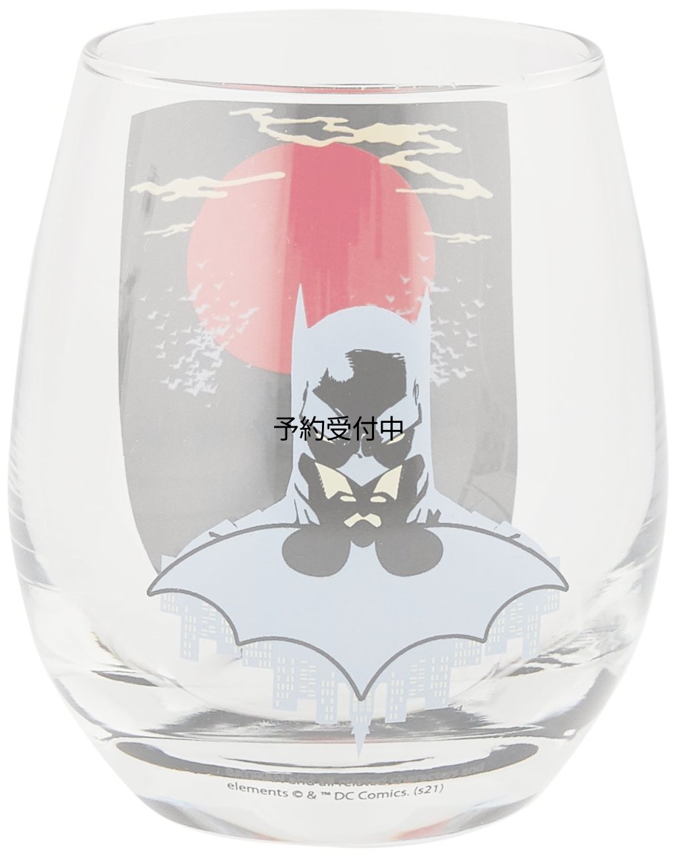 画像1: ＤＣコミックス 「 バットマン 」 ３Ｄ グラス コップ 約３３０ｍｌ バットマン 夕日 ＳＡＮ３６８２?２ (1)