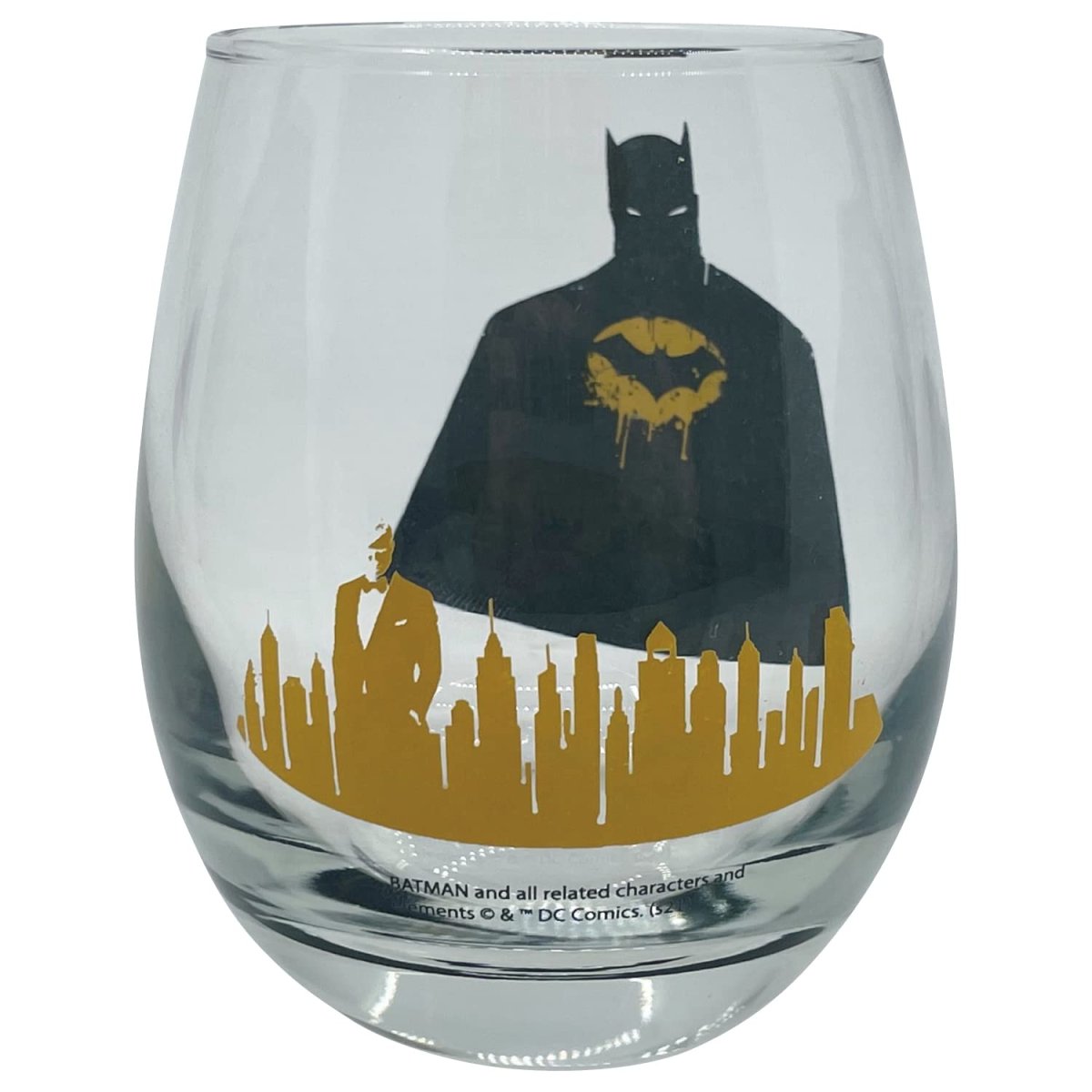 画像1: ＤＣコミックス 「 バットマン 」 ３Ｄ グラス コップ 約３３０ｍｌ バットマン 影 ＳＡＮ３６８２?５ (1)