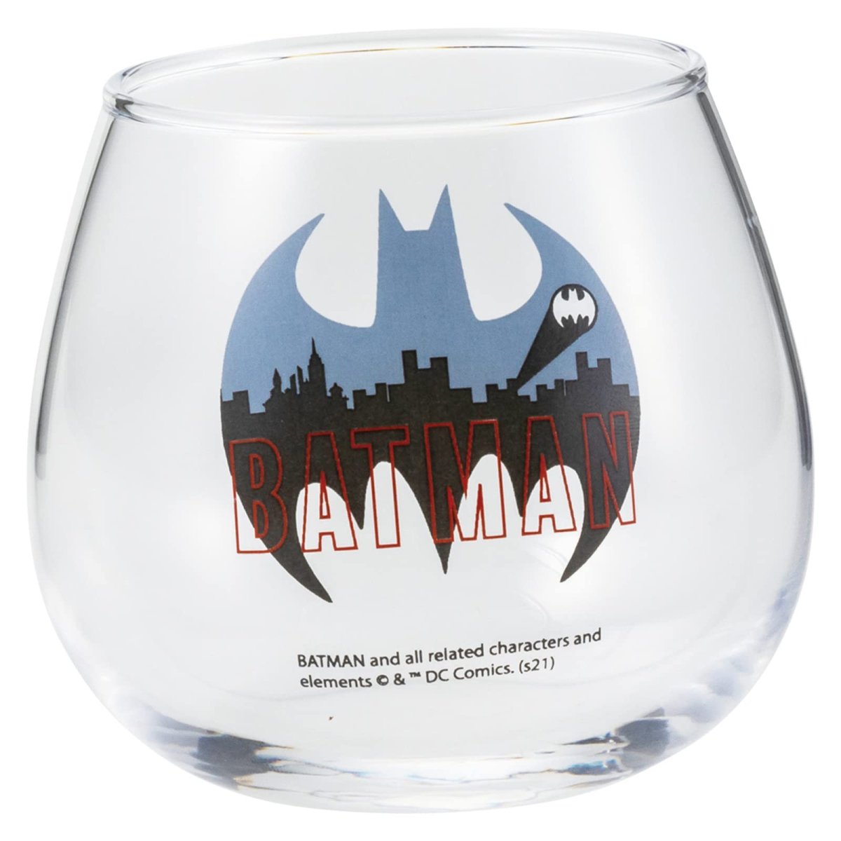 画像1: ＤＣコミックス 「 バットマン 」 ゆらゆらグラス 約２９０ｍｌ バットマン シグナル ＳＡＮ３６８８?２ (1)