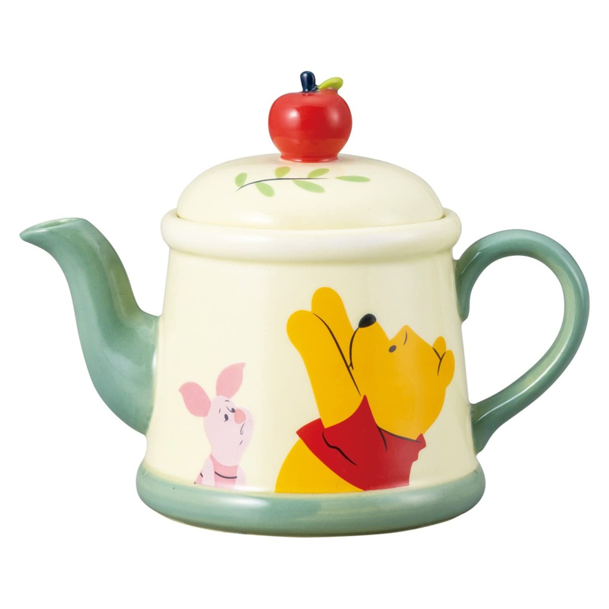 画像1: ディズニー 「 くまのプーさん 」 ティーポット 約３５０ｍｌ リンゴ ＳＡＮ３７０６ (1)