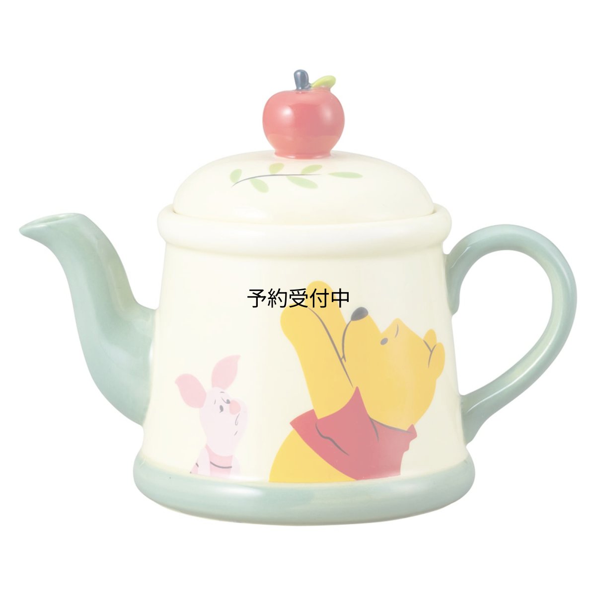 画像1: ディズニー 「 くまのプーさん 」 ティーポット 約３５０ｍｌ リンゴ ＳＡＮ３７０６ (1)