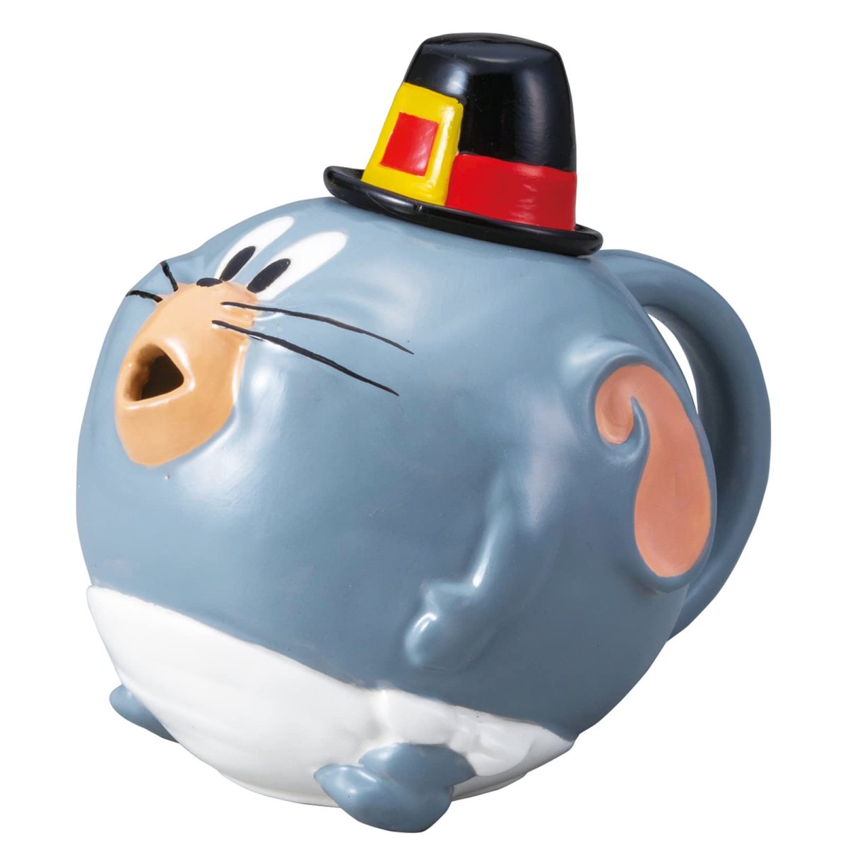 画像1: サンアート 「 トムとジェリー 」 タフィー ティーポット 約６００ｍｌ ＳＡＮ３７０９ グレー (1)
