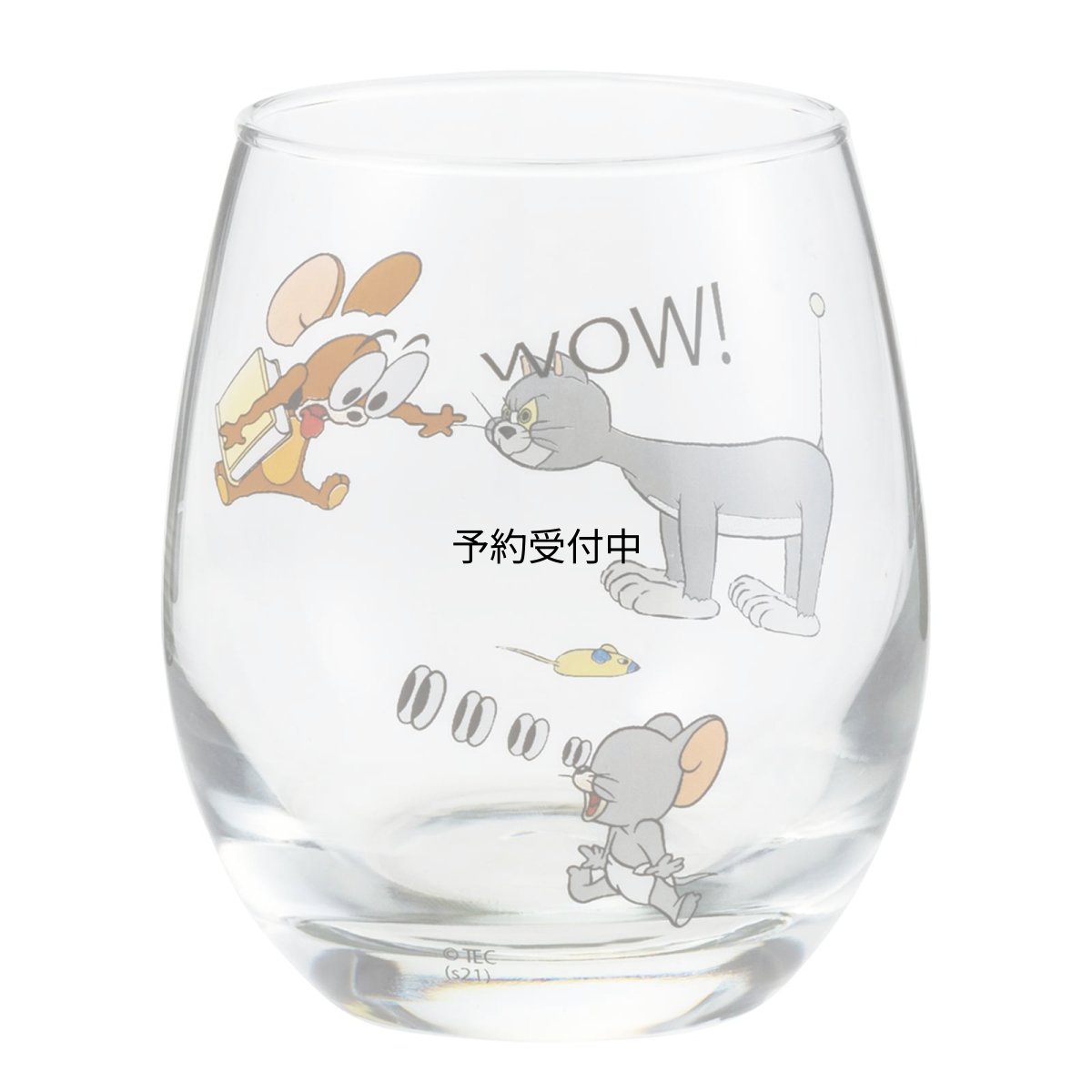 画像1: サンアート 「 トムとジェリー 」 トム＆ジェリー＆タフィー ３Ｄ グラス 約３３０ｍｌ 日本製 ＳＡＮ３７１６ (1)