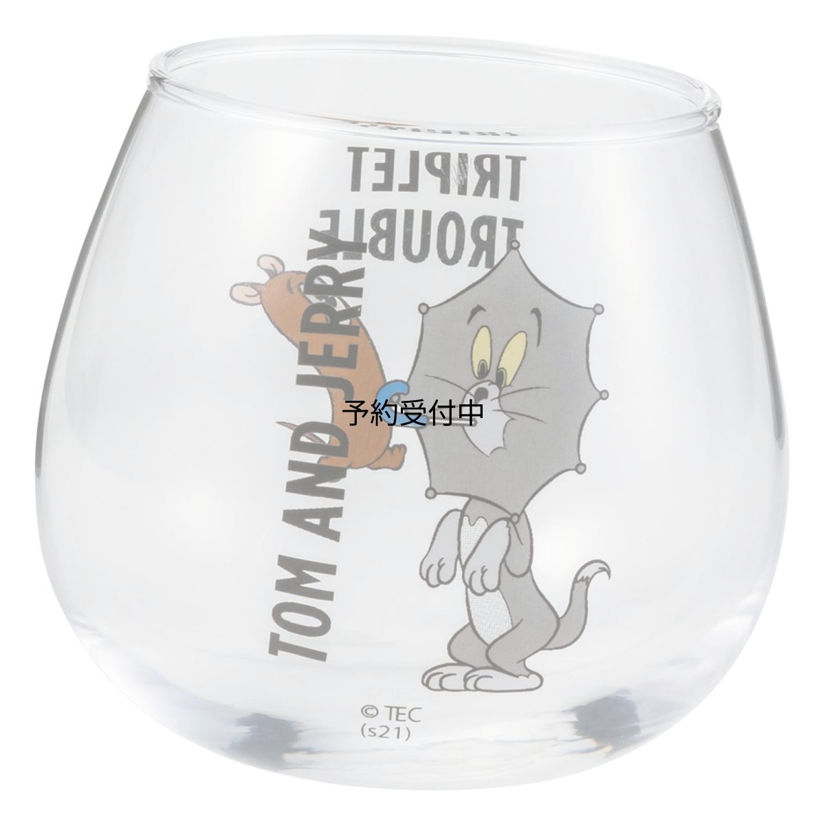画像1: サンアート 「 トムとジェリー 」 ゆらゆら タンブラー グラス 約２９０ｍｌ 変身 日本製 ＳＡＮ３７１７?３ (1)