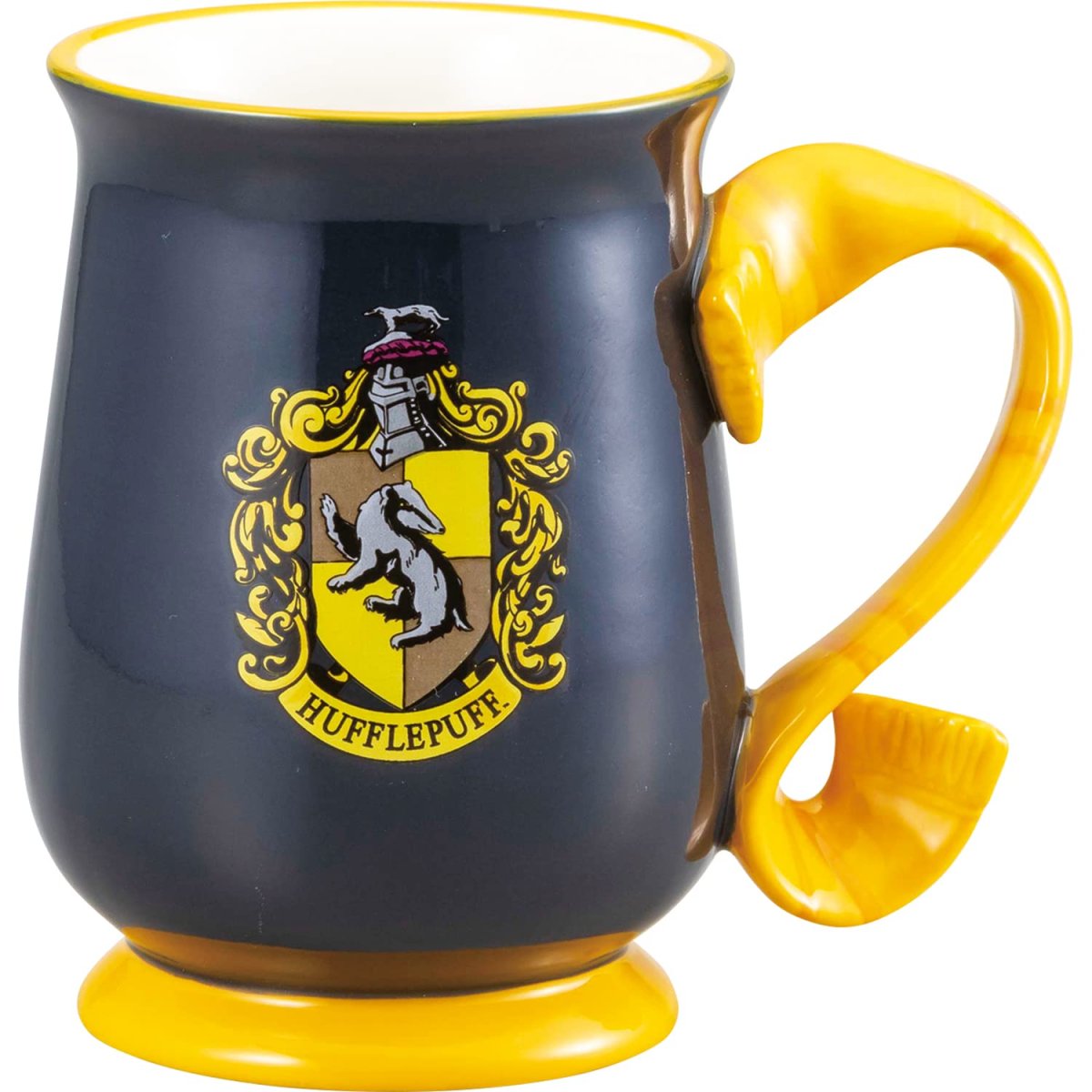 画像1: サンアート 「 ハリー・ポッター 」 マグカップ マフラーマグ 約４５０ｍｌ ハッフルパフ ＳＡＮ３７３９?３ (1)