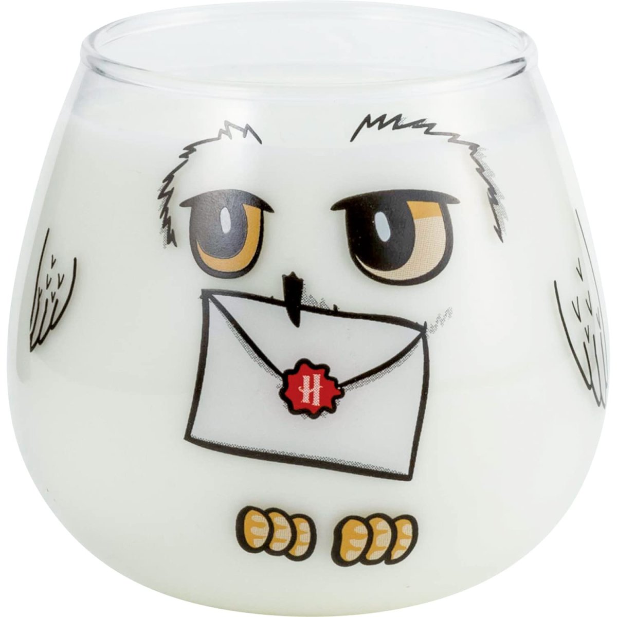 画像1: サンアート 「 ハリー・ポッター 」 ヘドウィグ ゆらゆら タンブラー グラス 約２９０ｍｌ 日本製 ＳＡＮ３７４５ (1)