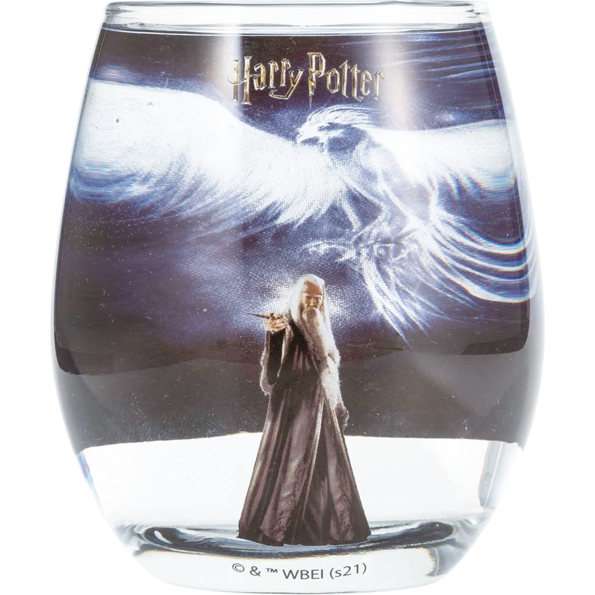 画像1: サンアート 「 ハリー・ポッター 」 ダンブルドア ３Ｄ グラス タンブラー 約３３０ｍｌ 日本製 ＳＡＮ３７４７?４ (1)