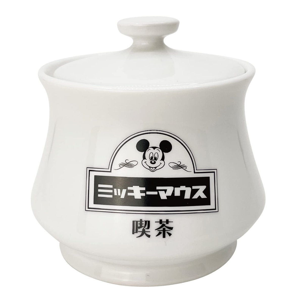 画像1: ディズニー ミッキーマウス シュガー ポット 約３４０ｍｌ 喫茶 ＳＡＮ３８０８ (1)